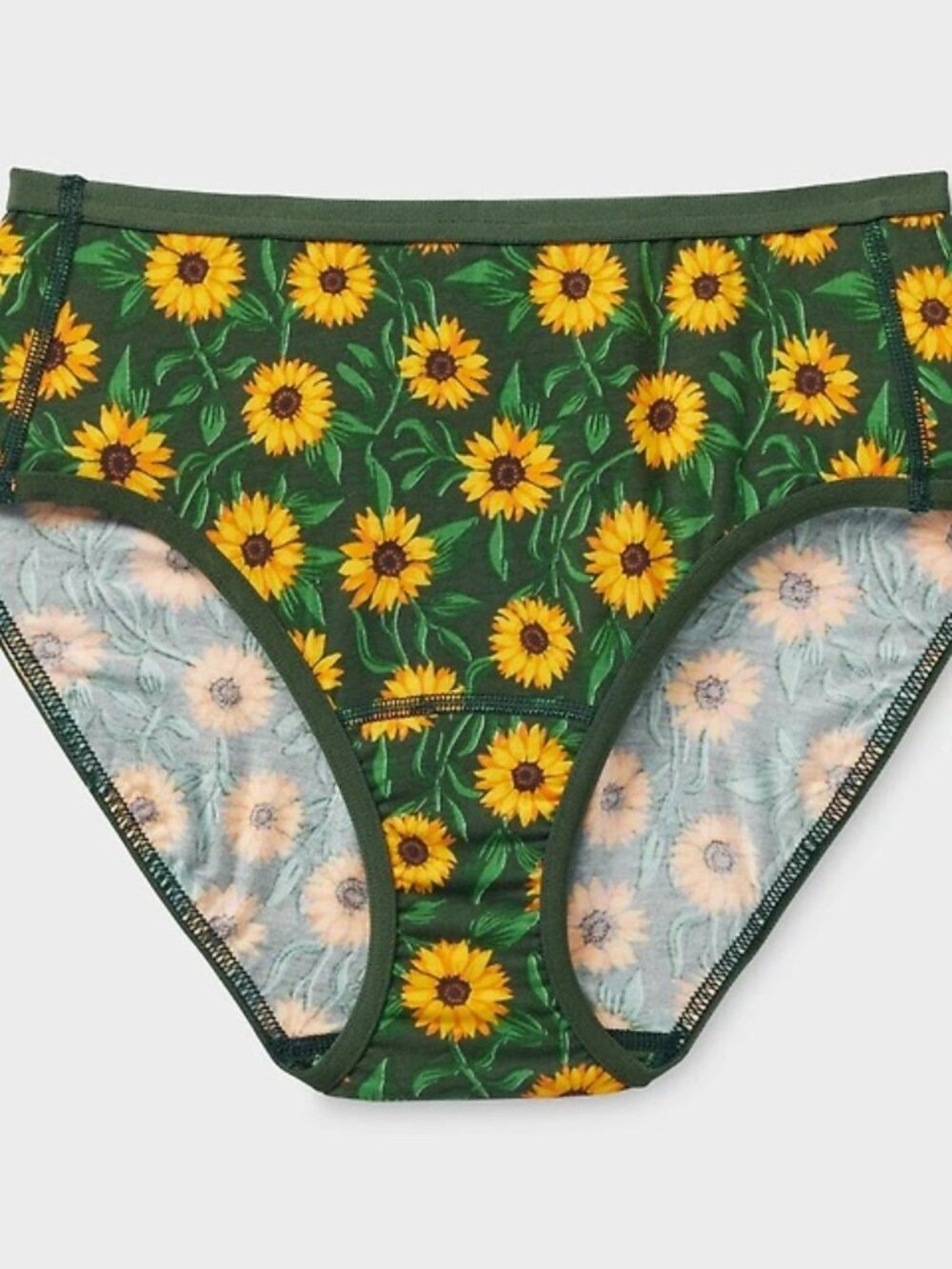 NIP New DULUTH Free Range Underwear Briefs – Sunflower Print – Wmns XL (18-20)